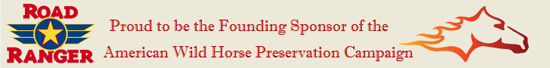 Proud to be the Founding Sponsor of the American Wild Horse Preservation Campaign
